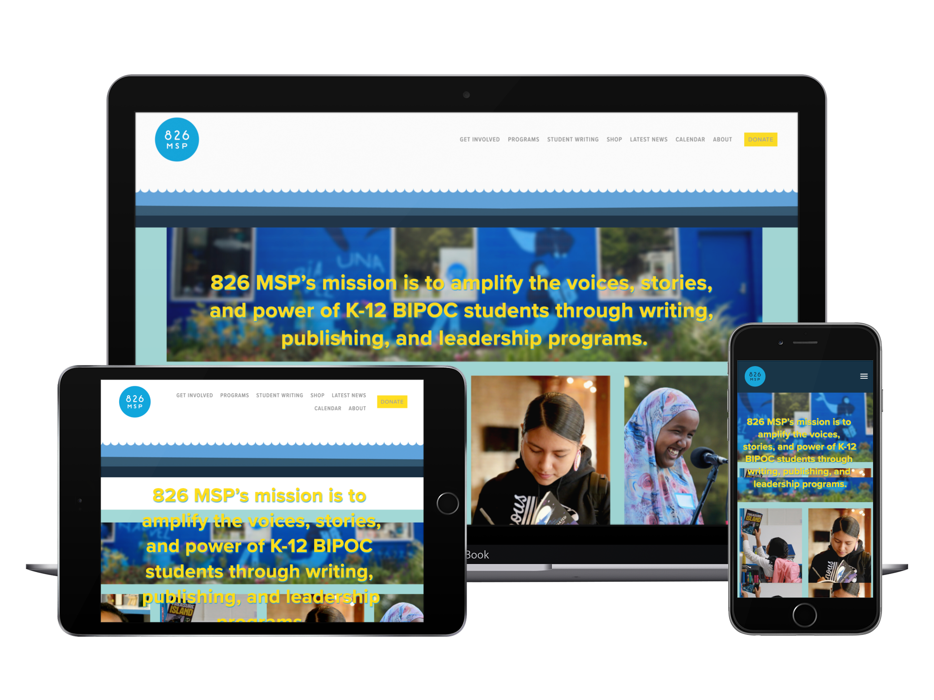 Latest Project: 826 MSP Website
